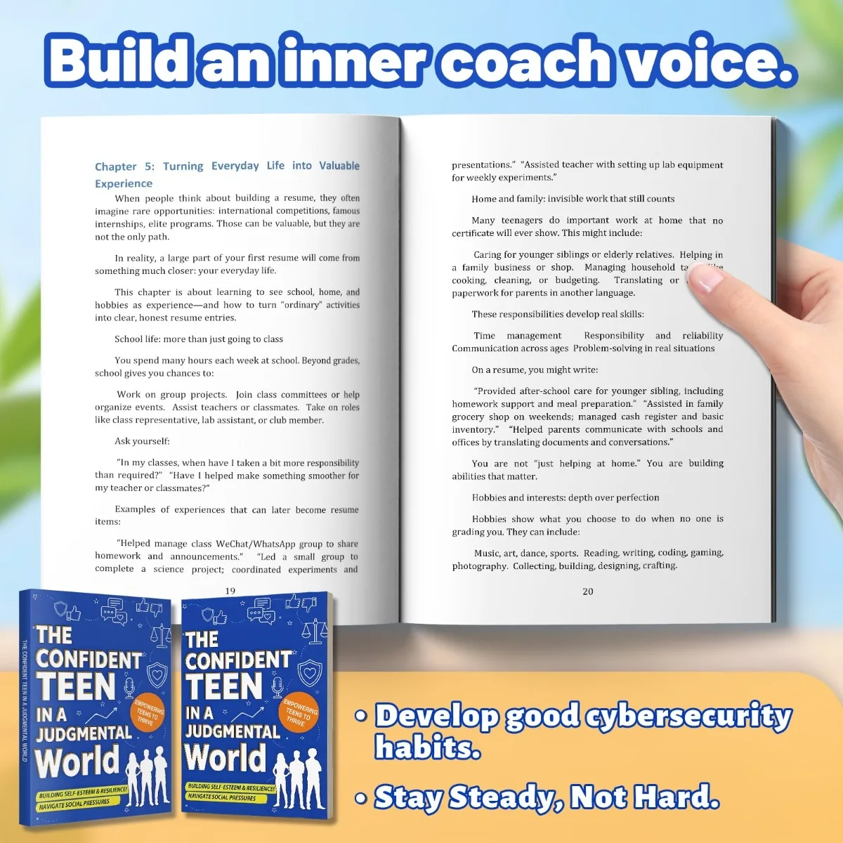 Confident Teens in a Judgmental World, A Supportive Self-Growth Book Teaching Young Readers How to Build Inner Strength view 3