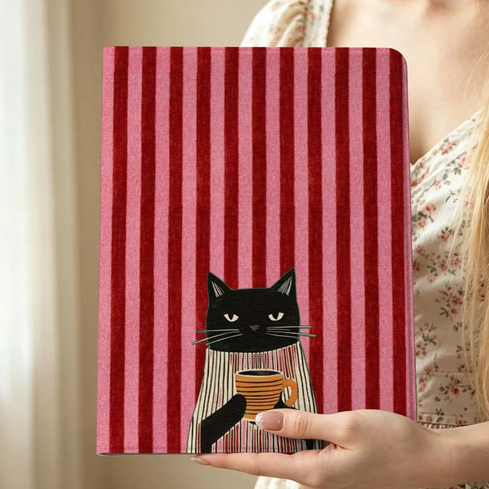 Cute Kitten Pattern For Huawei MediaPad MatePad Honor Pro V6 9 V8 X9 12 X 13.3 SE 11 11.5 Inch Tablet Case Popular