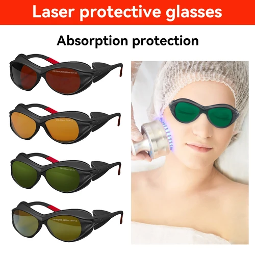 Gafas de seguridad láser 10600nm OD7 gafas protectoras IPL protección láser protector láser lentes protectoras láser para gafas láser
