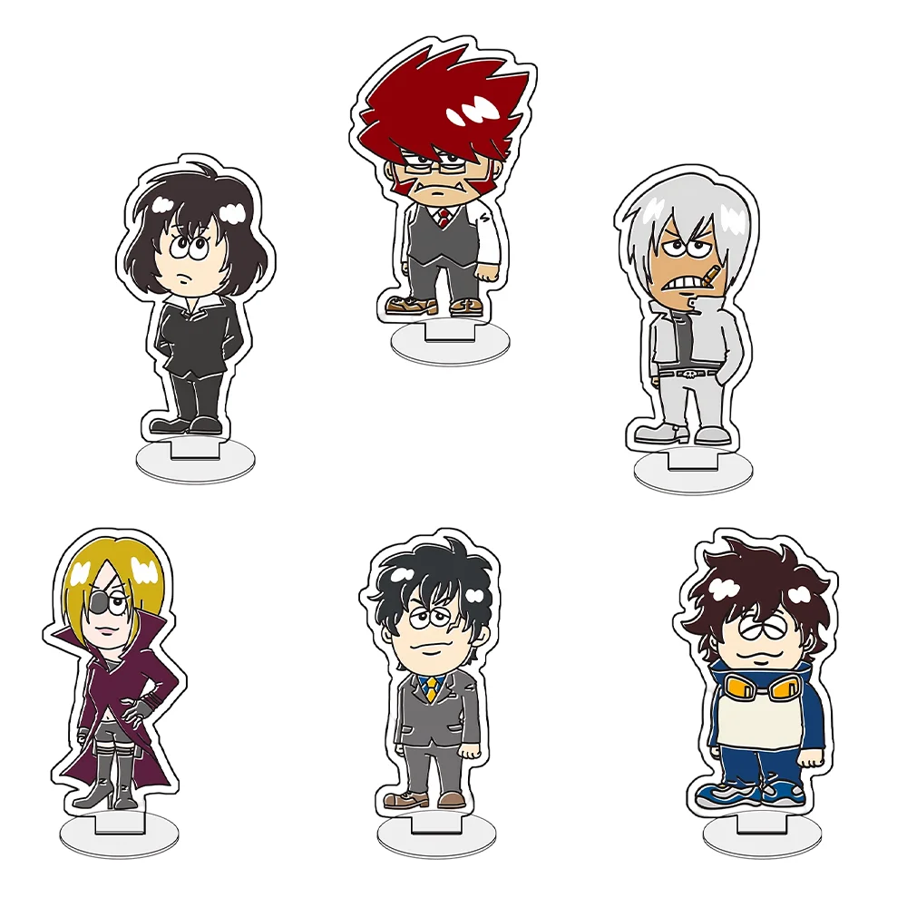 Llavero con soporte acrílico de 10 cm de Kekkai Sensen, figura de anime lin