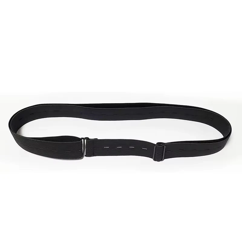 Ceinture de maintien de chemise pour homme et femme, élastique réglable, non ald, sangle de maintien de chemise, ceinture de verrouillage, 2.5cm, 1 pouce, 4,3 ked