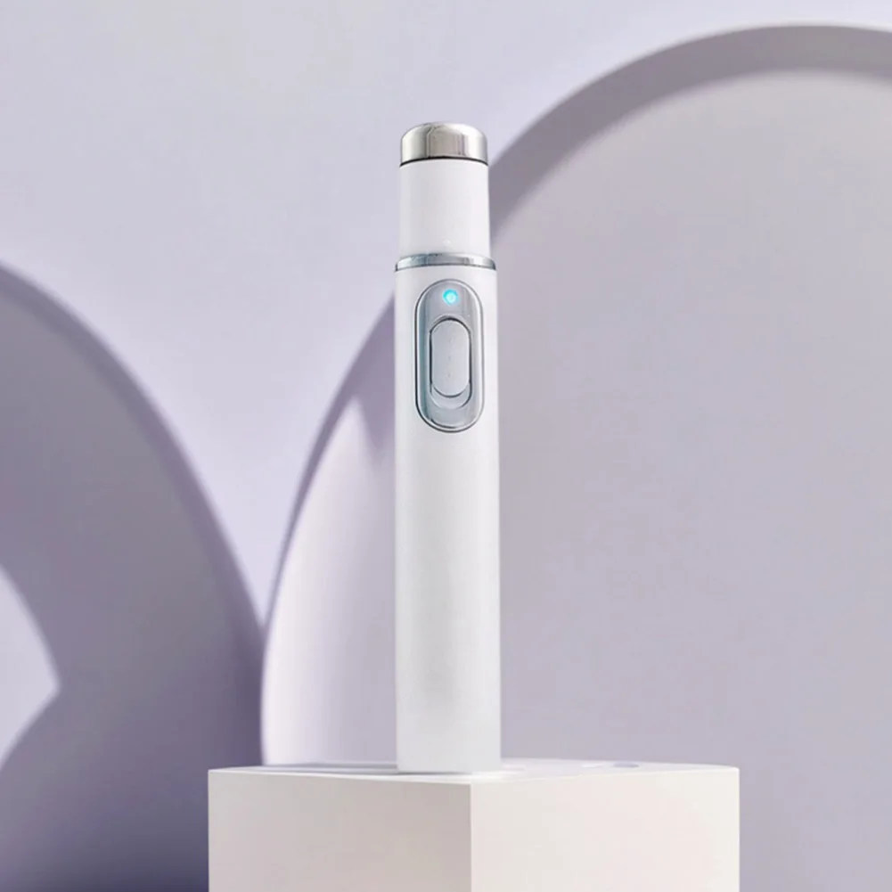 Dispositivo de beleza facial, massageador de olhos, luz azul, círculos de olhos pretos, ferramenta de cuidados faciais, textura de clareamento, manutenção de bolsas para os olhos