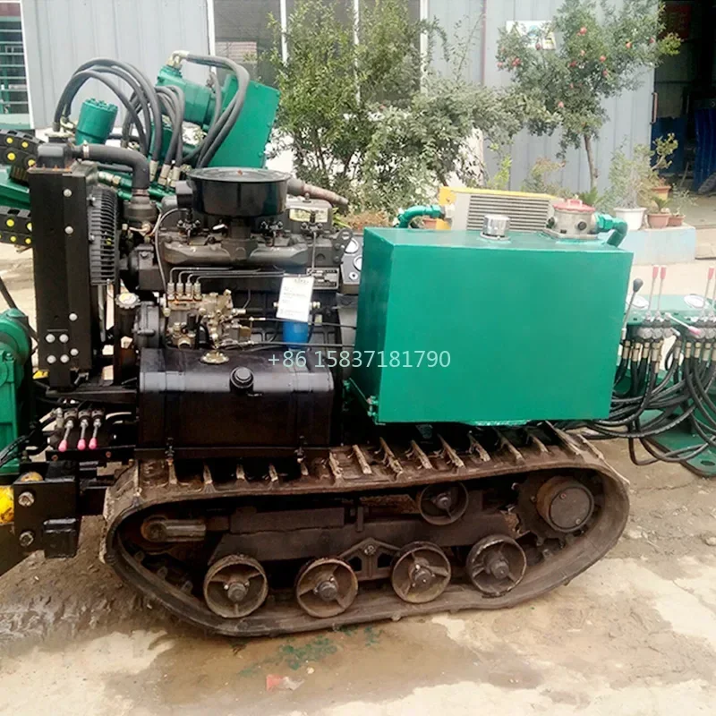 China High Power Motor Horizontal Directional Drilling Rig Machine Mutifuctional Drill Rig 18T Construction Hdd Drilling Rig