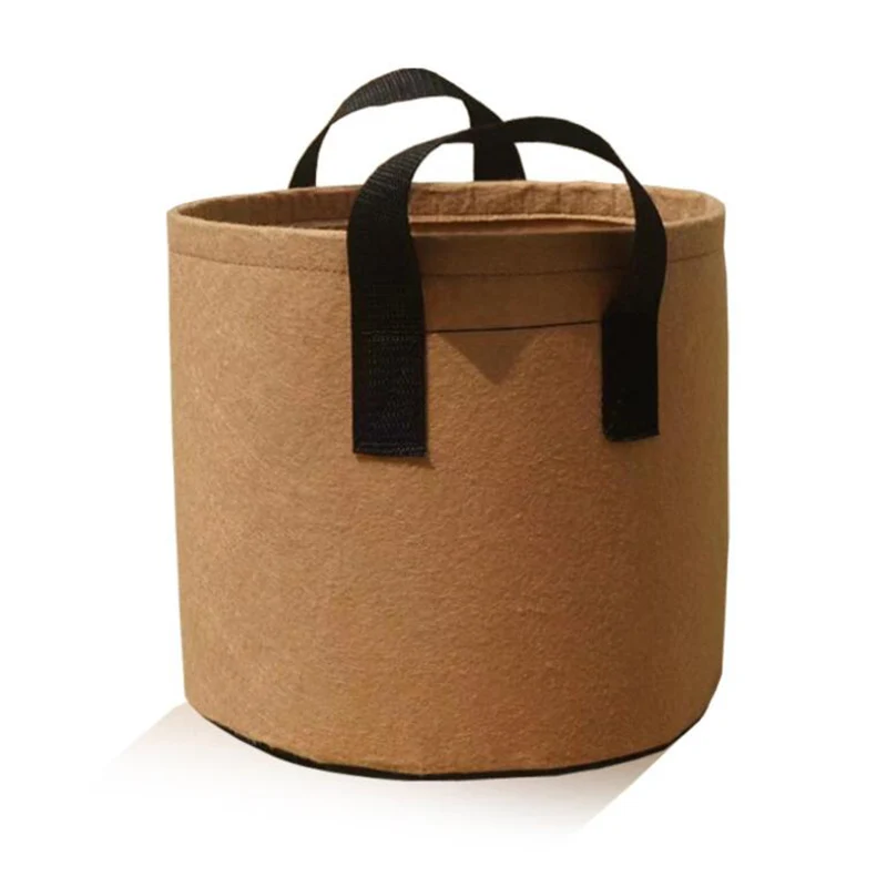 2 5 Gallon Plant Grow Bags Growing Potato home garden tools 7Gallon 10 Gallon planting flower fruit Tree Fabric Pots