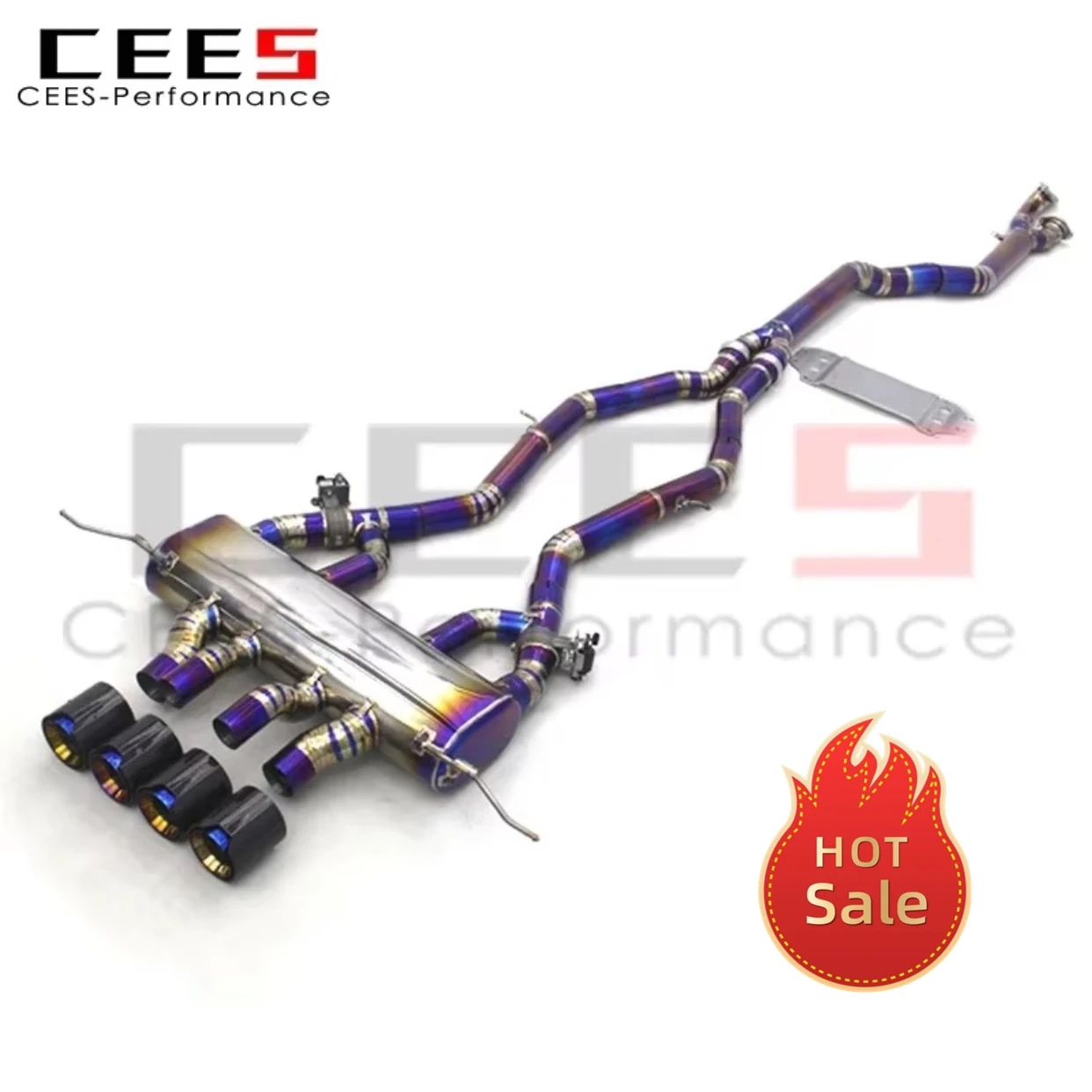 

CEES Catback Exhaust System for BMW M3 G80 3.0T 2020-2025 Performance Titanium Alloy Muffler Racing Car Escape