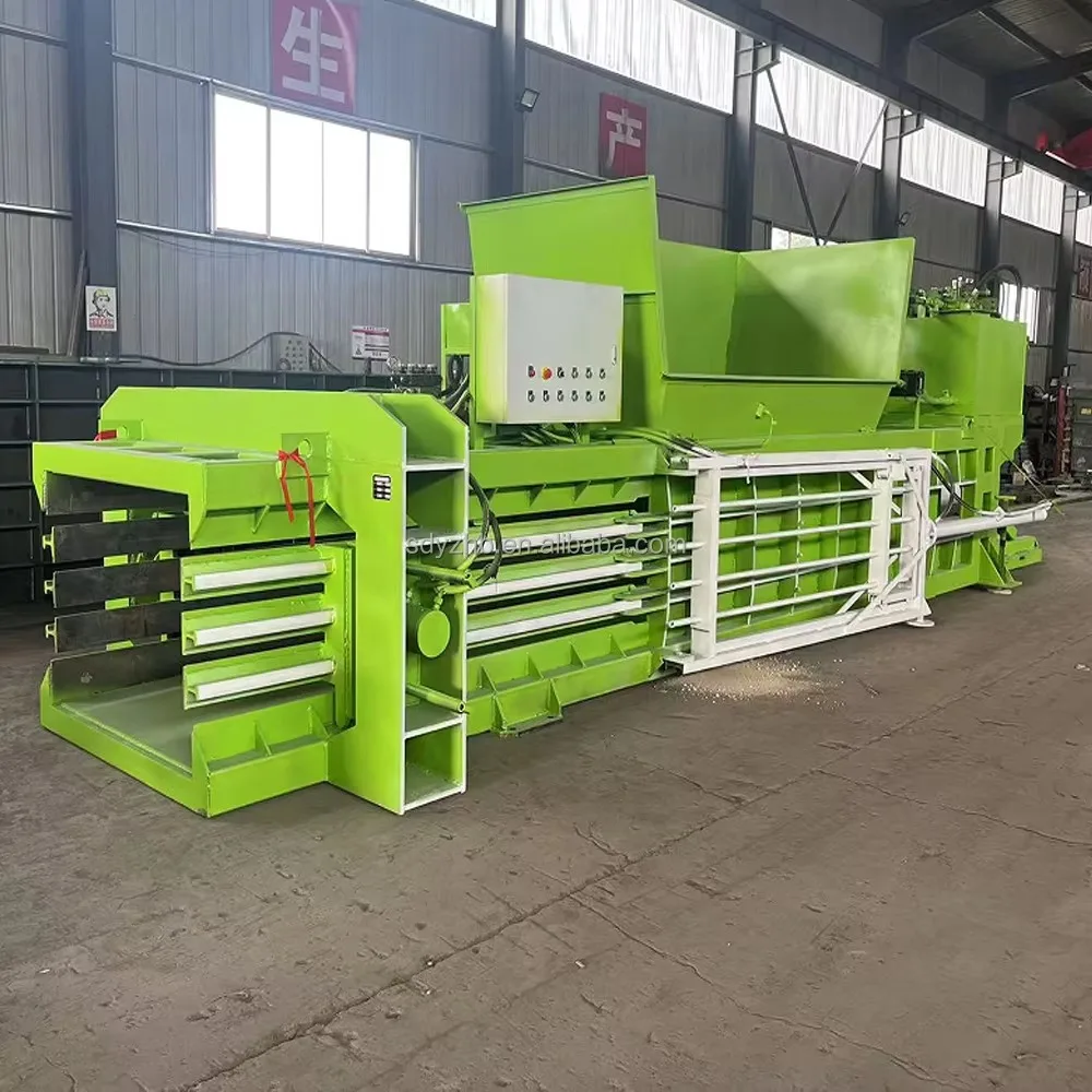 CE Certified Automatic Tying High Speed Hydraulic Baler Fully Automatic Horizontal Baler