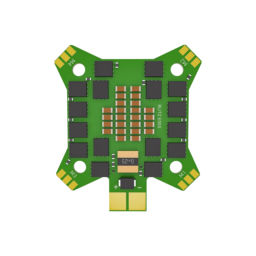 IFlight BLITZ E55S 4-IN-1 ESC 2-6S with 30.5*30.5mm Mounting Hole for FPV