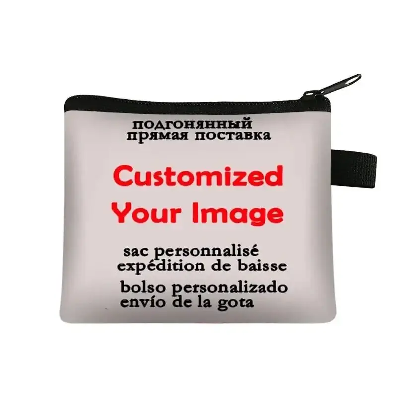 DIY Passen Sie Ihr Logo/Bild/Namen an. Geldbörse für Damen, Geldbörse für Jungen und Mädchen, Geldbörse, Mädchen-Geldbörse, Mini-Tasche, Geldbeutel – Detail 1