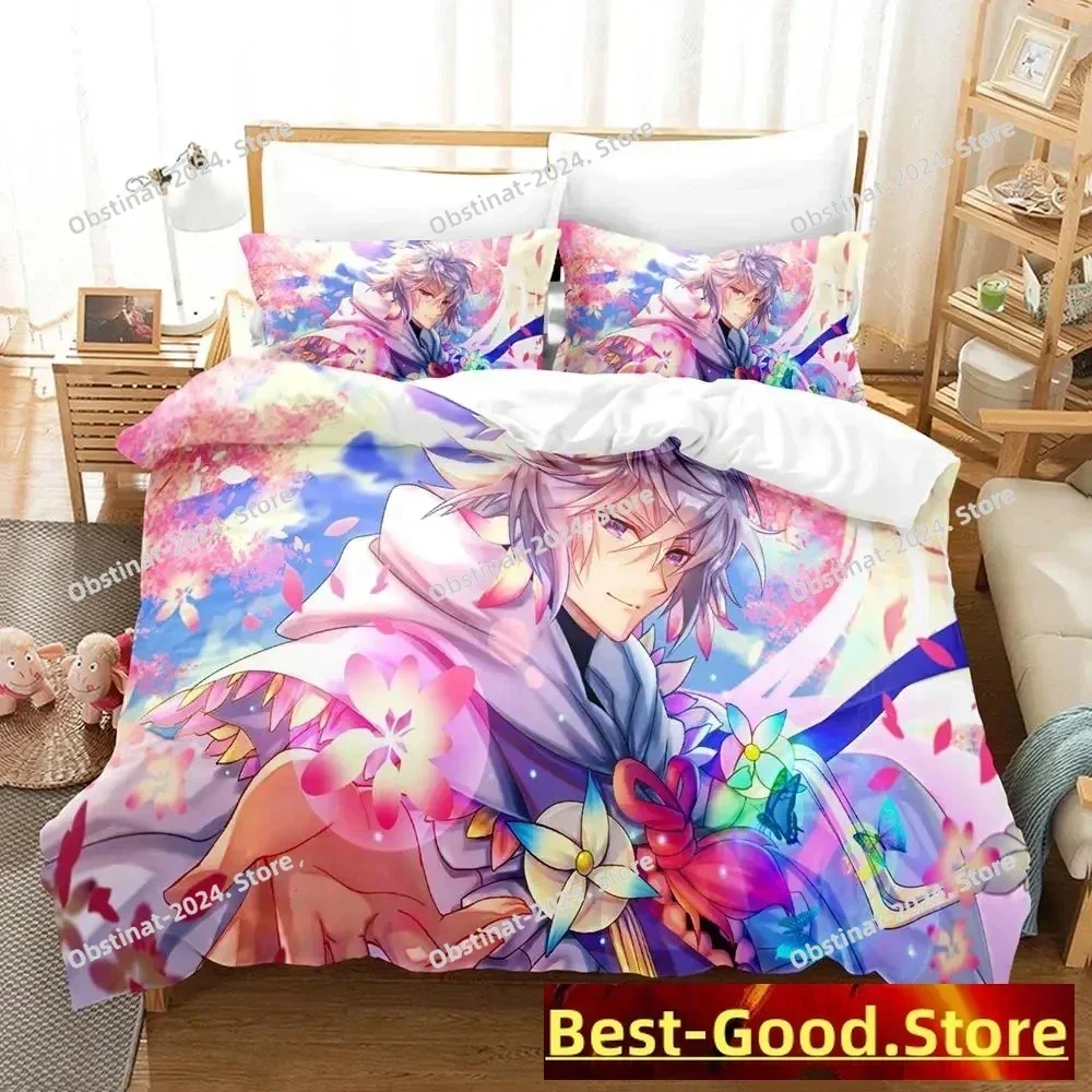 2023 Fate Grand Order, Merlin Bedding Set Single Twin Full Queen King Size Bed Set Aldult Kid Bedroom Duvetcover Sets Anime