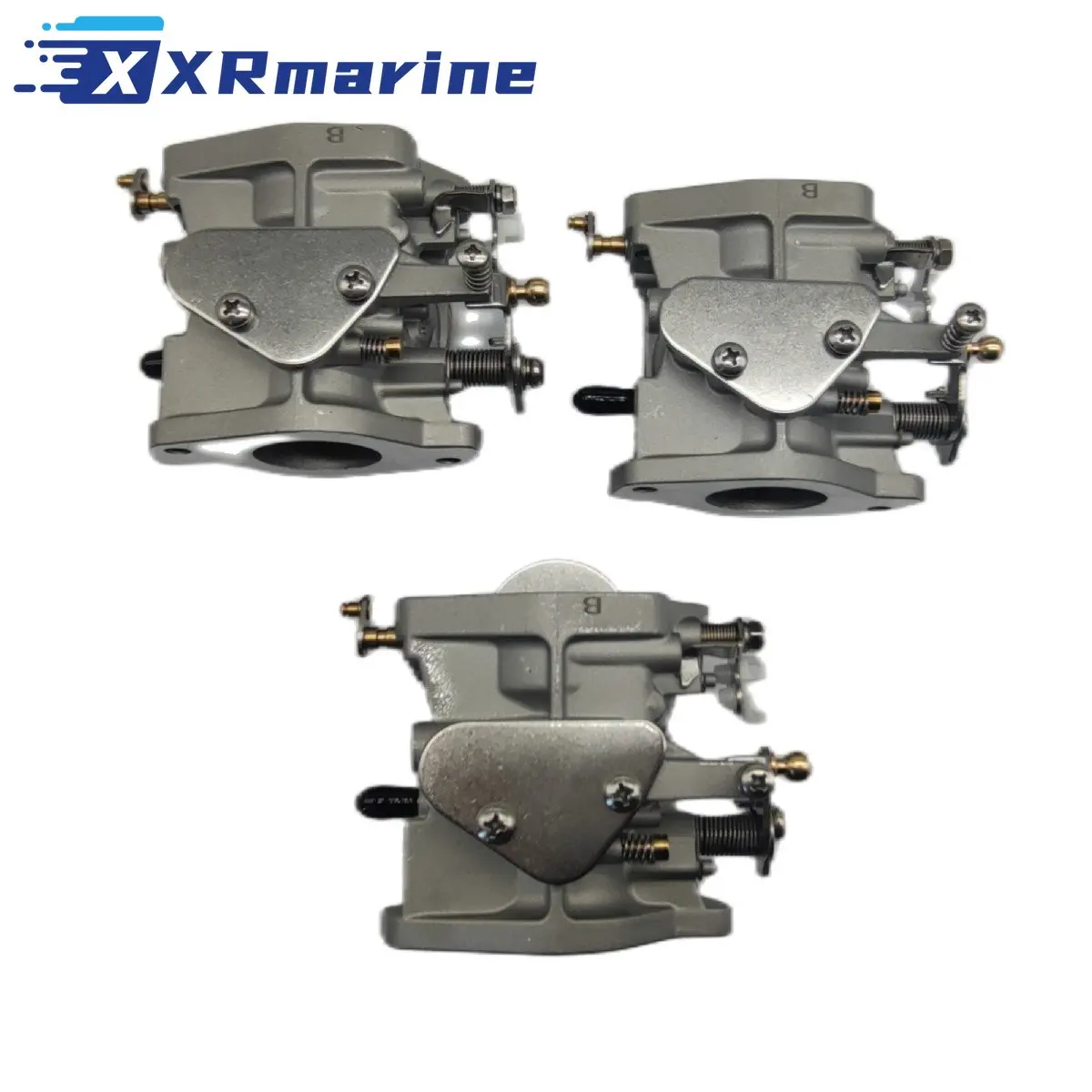 3pcs/set Carburetor Carb Assy 6K5-14301-10 For Yamaha 60HP E60M 2-Stroke Outboard Engine 6K5-14301 -01 -02 -03