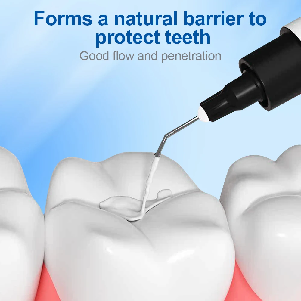 Dental Light Cure Pit and Fissure Sealant for Formation of Caries in Cavities and Furrows of Teeth