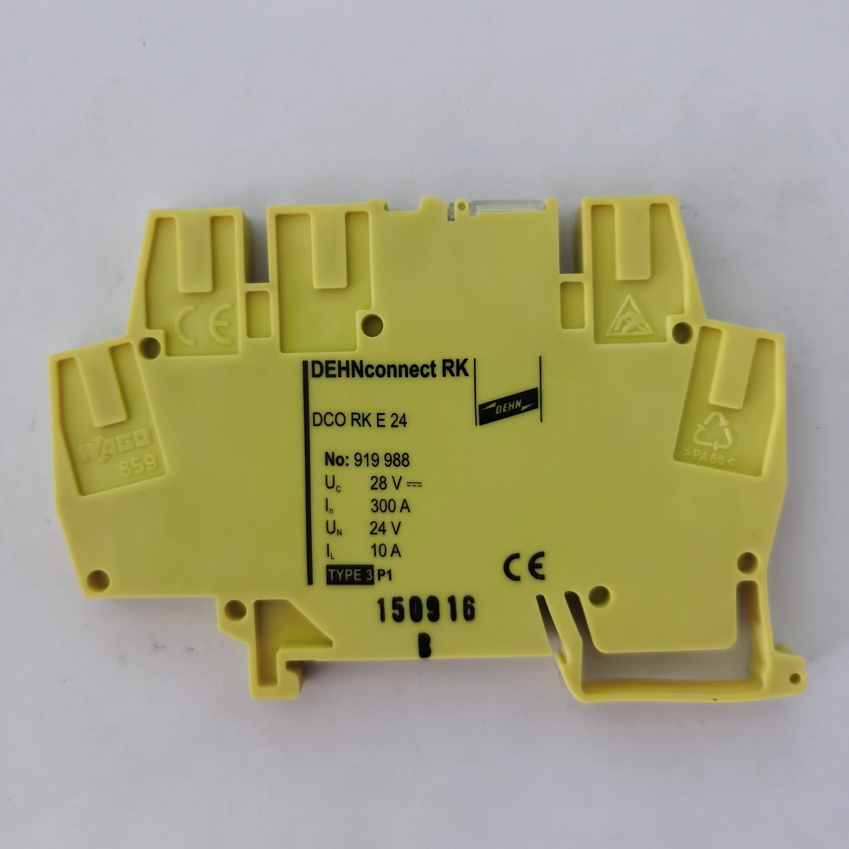

Free Shipping German DEHN Surge Protector 919988 Wind Power Lightning Protector DCO RK E24 Low Price Spot