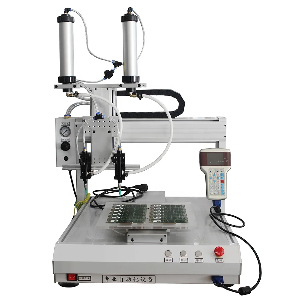 Immagine 3: Macchina Dispensatrice Automatica di Silicone ad Alta Pressione da 2600ml, Dispensatore di Colla da Tavolo a 3 Assi