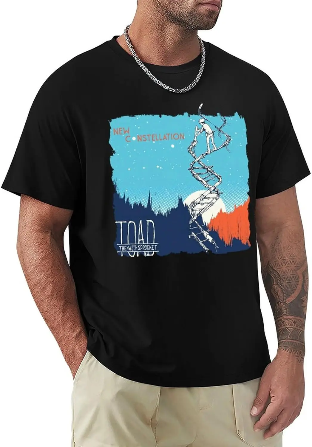 

Fashion style - Shirt Men Crew Neck Summer Short Sleeve Sport Cotton Tees