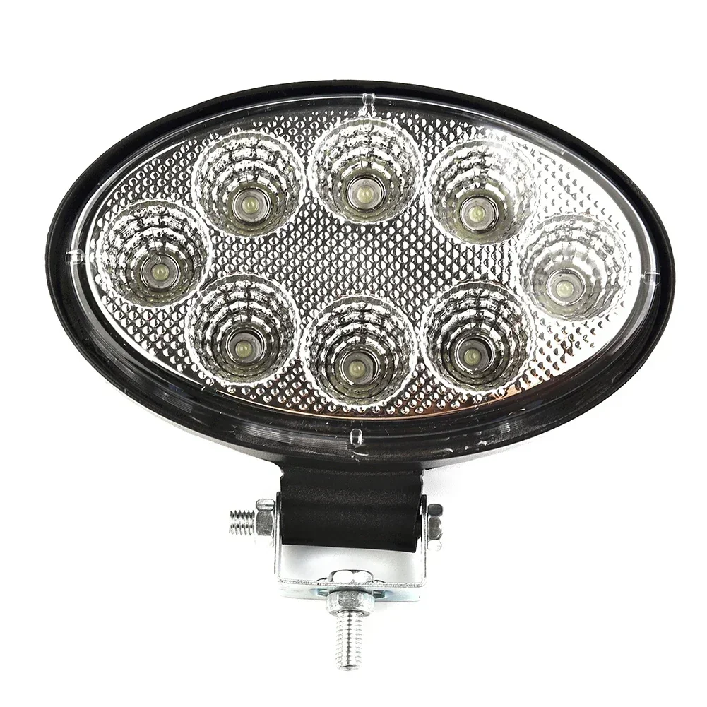 5inch 24W Fog Light LED Flood Oval Off Road Tractor Work Lamp Truck Waterproof Tractor Flood Beam 12V 24V LED Fog Light