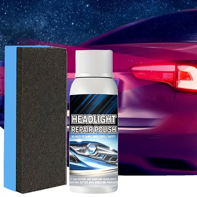 Headlight Coating Fluid Car Headlight Lens Scratch Repair Polish Protective Headlight Restore And Protect Effective Car