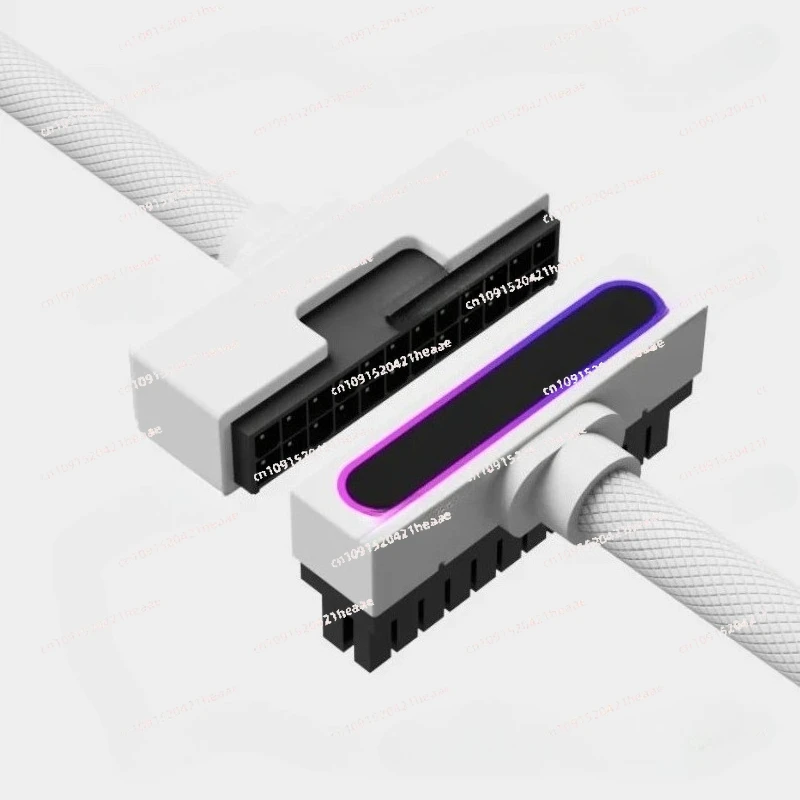 Suitable for ATX24PIN Extension Cable Aijs First-line Connection ARGB Shenguang SynchronizationComputer Power Extension Cable