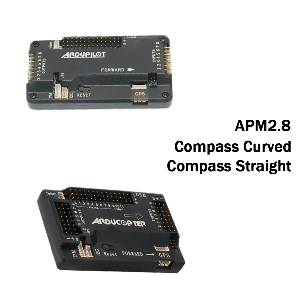 APM2.8 multi rotor flight controller 2.5 2.6 upgraded quadcopter with built-in compass (straight/curved needle)