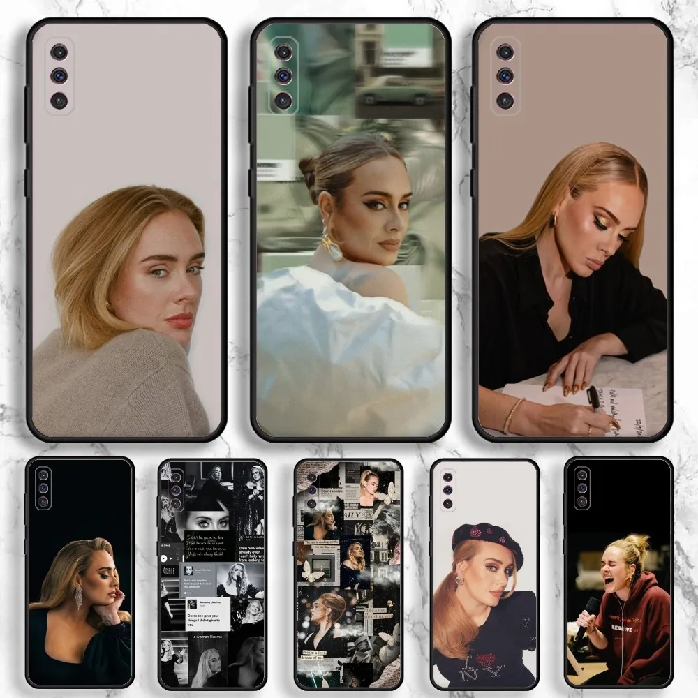 Adele Adkins Singer Phone Case For Samsung Galaxy A13,A21s,A22,A31,A32,A52,A53,A71,A80,A91 Soft Black Phone Cover