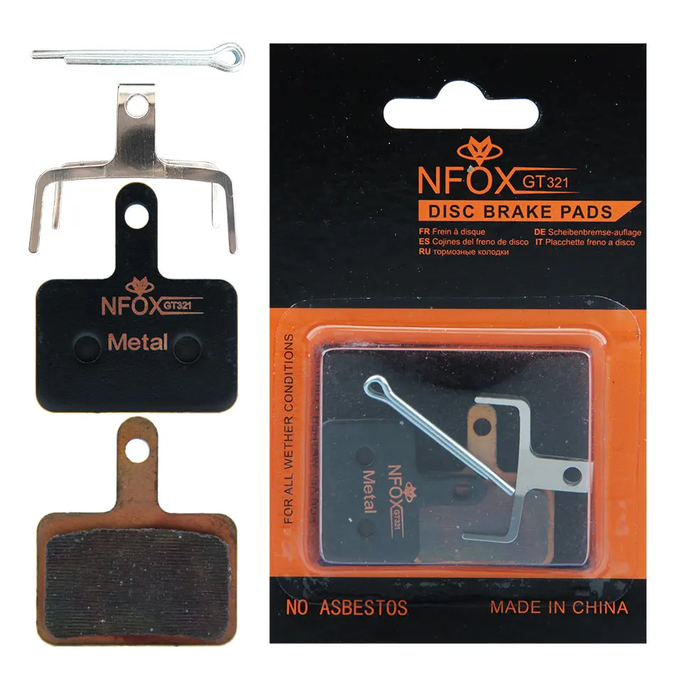Bettery Bike Accessories Brake Pad Brake Lining Type Touring Metal Pads M355 M395 M375 M315 XOD