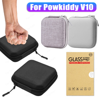 For Powkiddy V10 Console Carrying Protective Case Shockproof Handbag Anti-Fall Protective Bag Mesh Inner Pocket Game Accessories