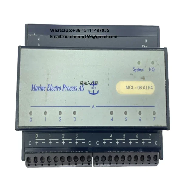

Electronics Marine Electro Process as Mcl08 Ai P4 Ver C 5703436538714 Brand New Original Spot Plc