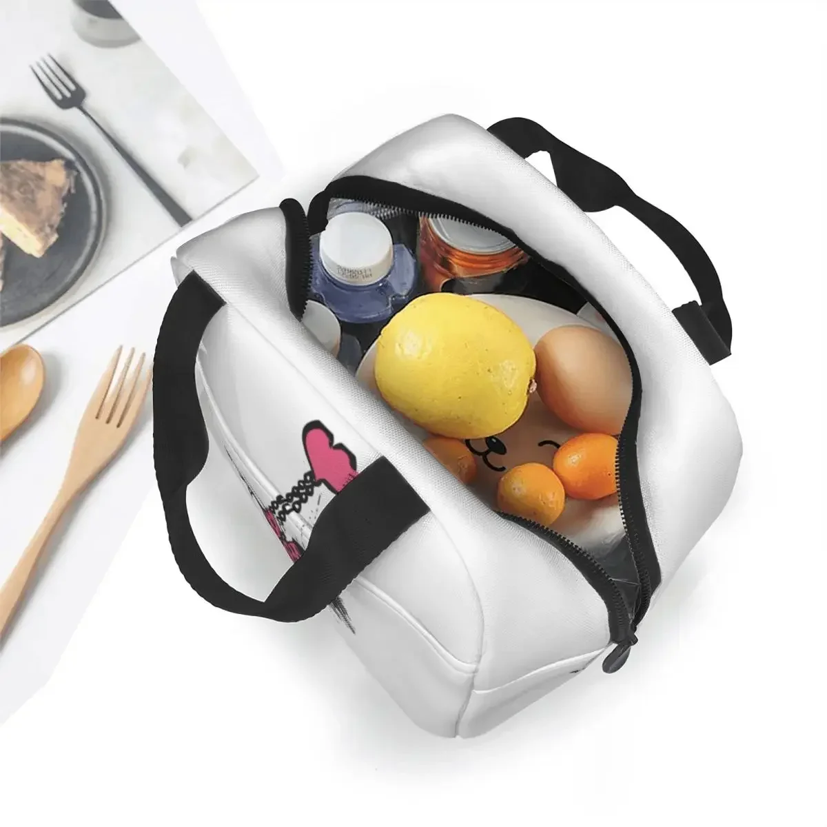 Mafalda Insulated Lunch Bags Leakproof Love You Container Cooler Bag Box Tote School Outdoor Men Women
