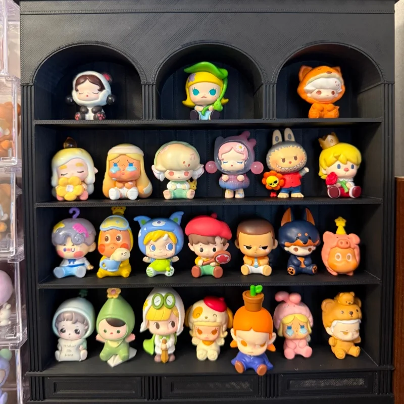 

Подлинная мини-слепая коробка POPMART POPBEAN для прогулок со мной серии, милая кукла, модная игрушка, украшение для рабочего стола, кавайный подарок для девочки