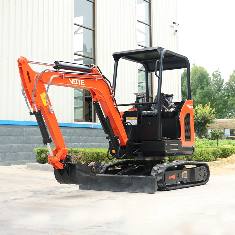 Mini excavadora de 1000kg, miniexcavadora de 2,5 toneladas, precio a la venta con accesorio, CE, EPA