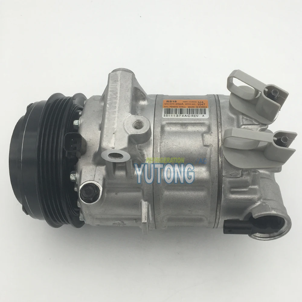 HV17 AC Compressor for Jeep Wrangler RAM 1500 198330 68292169AA DZHAA CA500 DZHBA 68292170AB F500 CCBAA U41047 55111374AC