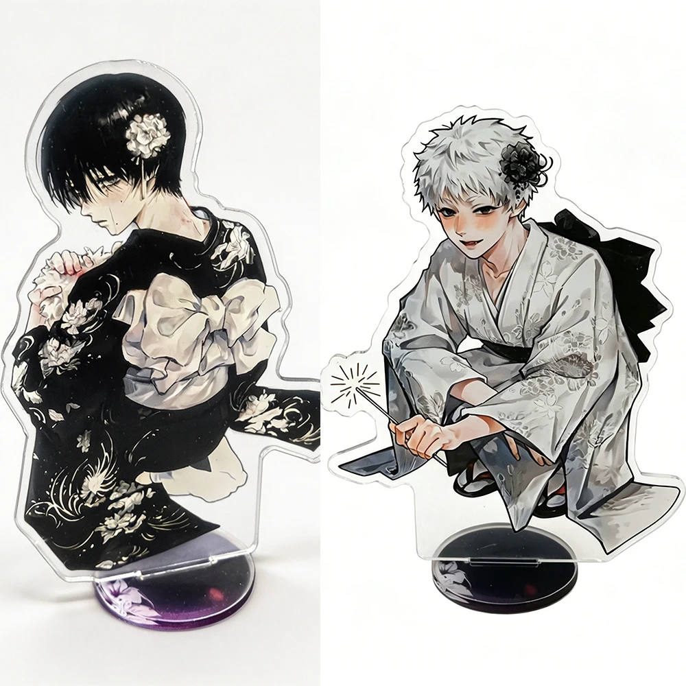 

Omniscient Reader ORV Kimono Style Acrylic Stand | Dokja & Joonghyuk Yukata Desktop Collectible Ornament