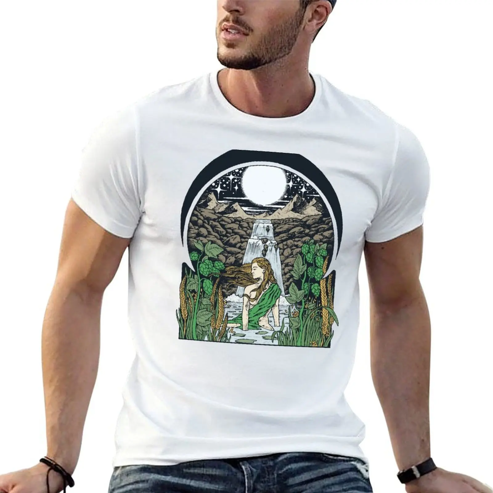 

Primordial Goddess T-Shirt t shirts with prints t shirt man designer t shirts for man pack cotton T-shirt