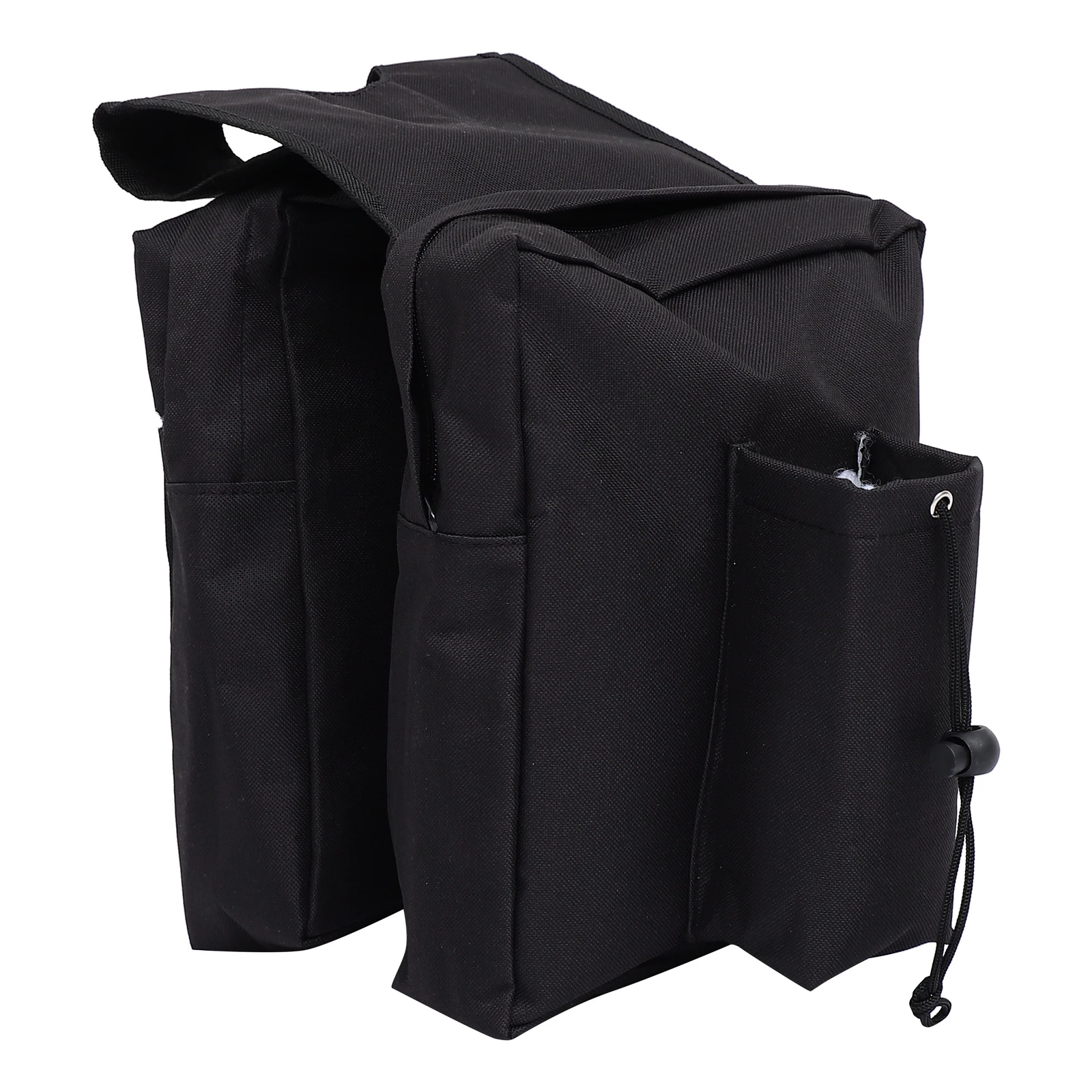 

Oxford Fabric Bike Bag Large Capacity Waterproof Storage Saddlebags Camping Pouch Side Pocket Accessories Zipper