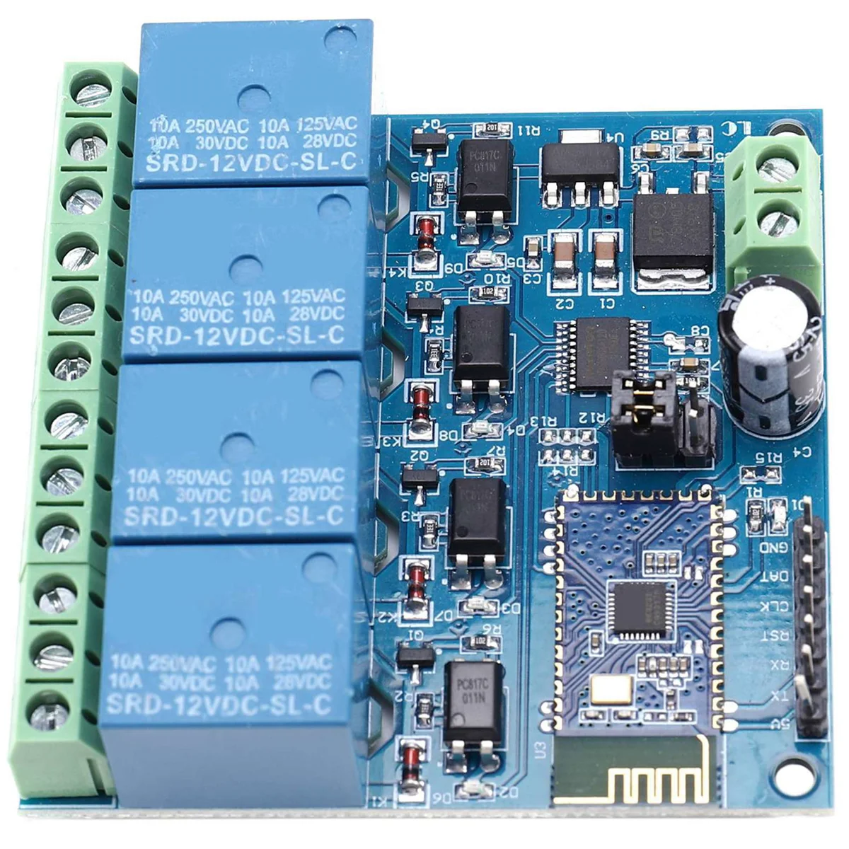 

A91P 5X 12V 4CH пульт дистанционного управления Bluetooth релейный модуль для Android мобильного двигателя светодиодный светильник DIY электронный комплект