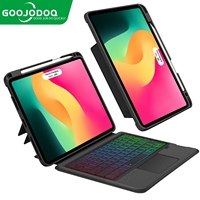 GOOJODOQ Magic Keyboard Case for iPad Pro 11 Pro Air 5 Air 4 iPad 5th 6th Generation Case Magnetic Detachable RGB Keyboard Cover