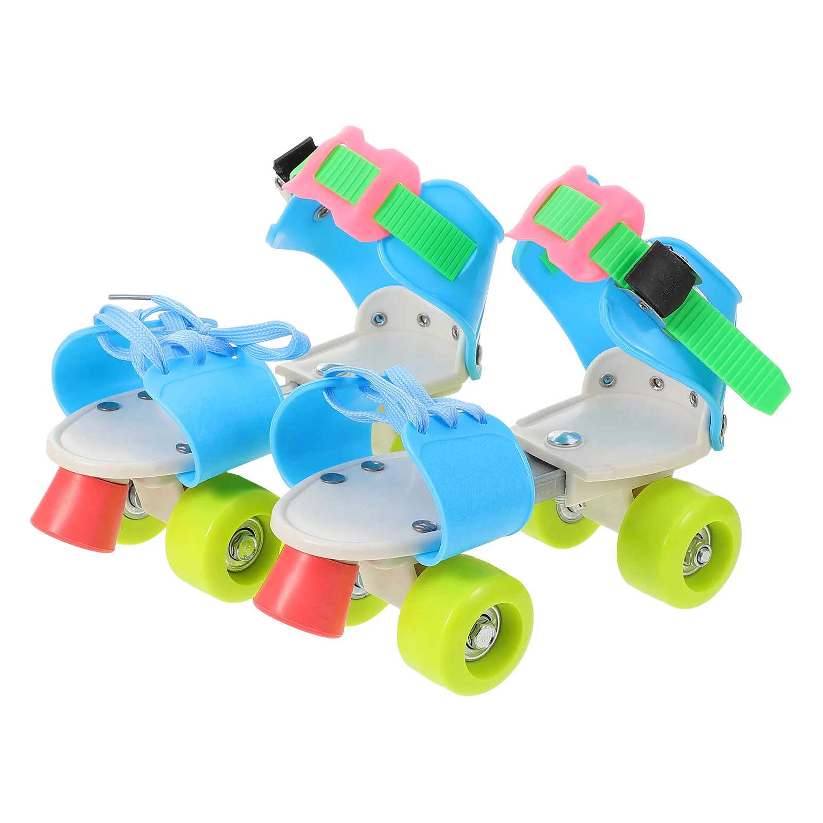 

Adjustable Roller Skates Kids Four Wheel Skate Shoes Durable Lightweight Beginner Double Row Skating Shoe Outdoor Sports