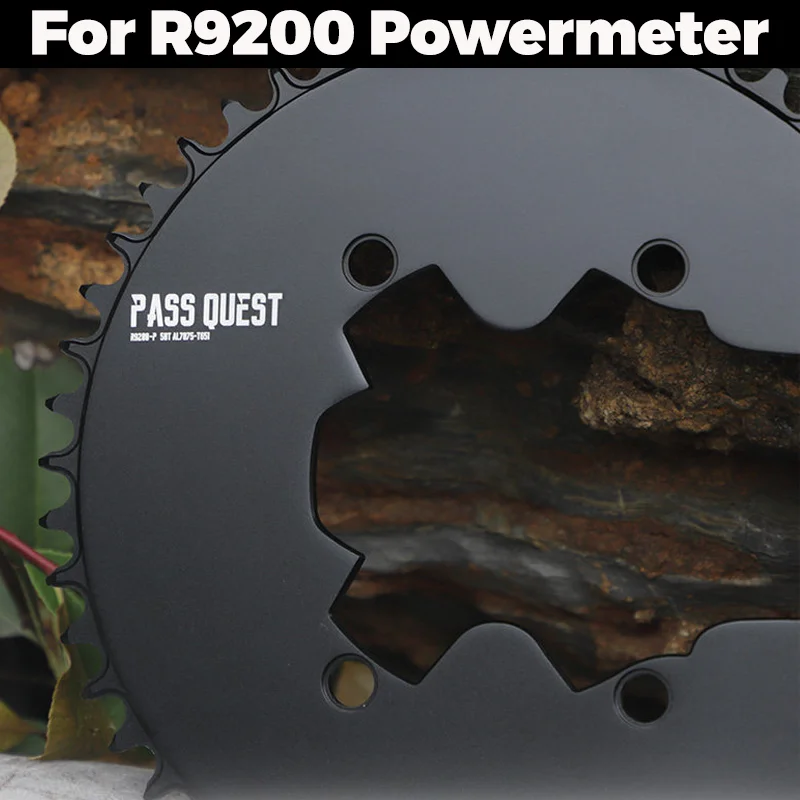 

Зубчатое кольцо 110 BCD с 4 креплениями, 44, 46, 48, 50, 52, 54, 56, 58, 60 зубьев, для Dura Ace Power Meter, переднее одинарное звездо