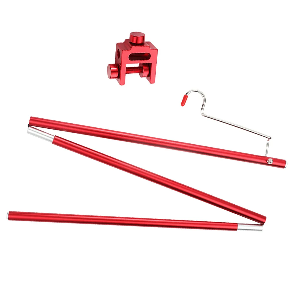 

Aluminum Alloy Folding Lamp Pole Camping Outdoor Table Lantern Stand Adjustable Stable Folding Light Pole Camping