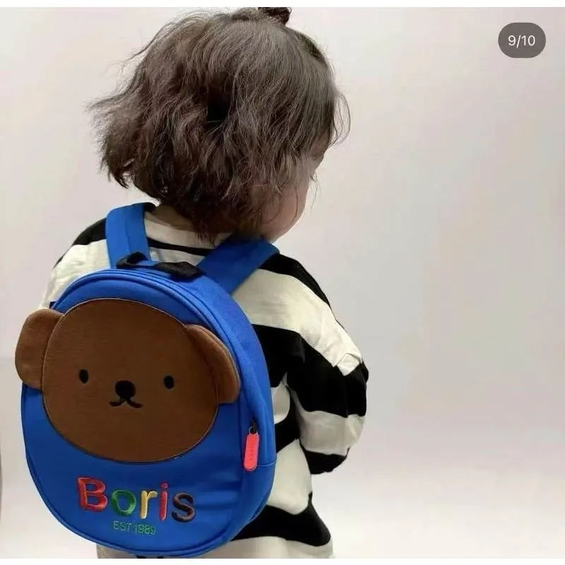 In Stock Miffy Boris Kids Backpack Cute Cartoon Anti Lost Toddler School Bag Lightweight Mini Rucksack for Kindergarten Children - view 6