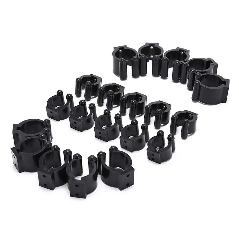 

12Pcs Rod Clip Billiard Cue Holder S/M/L Wall Hanging Fishing Rod Holder Snooker Billiard Fishing Accessories Stick Holder