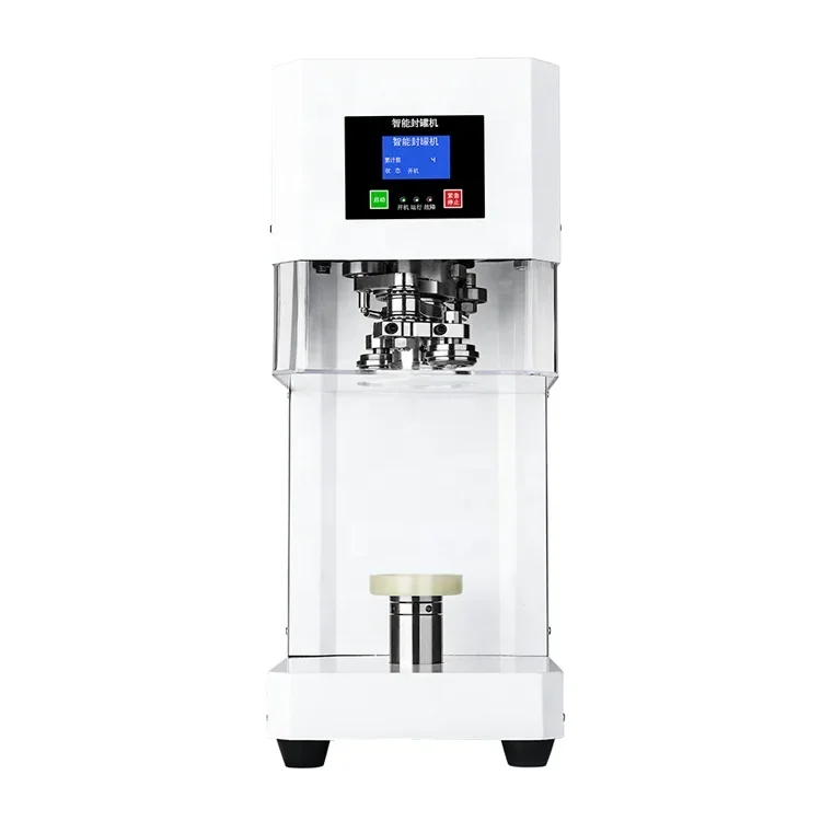 

Mini Smart Paper Can Sealing Machine Plastic Bottle And Metal Can Sealer Sealing Machine