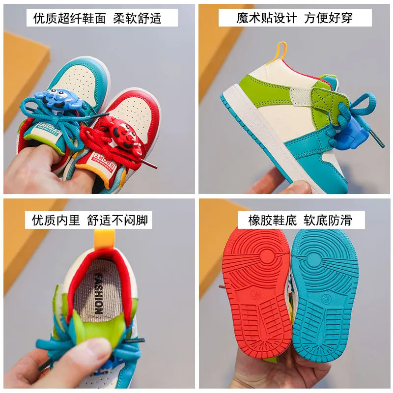 Casual Shoes For Baby Boy Girl Brand Children Sneaker Mickey Mouse Kids Shoes Toddler Walking Shoes