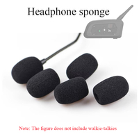 Headset microphone sponge For  EJEAS V6 PRO+ Motorcycle Intercom Helmet Bluetooth Headset Microphone sponge 5/10PCS
