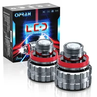 2 uds lente láser bombilla antiniebla LED H7 H11 9005 HB3 9006 HB4 faro de coche Canbus CSP 8000K 6000K 3000K lámpara DRL para coche 12V 24V blanco