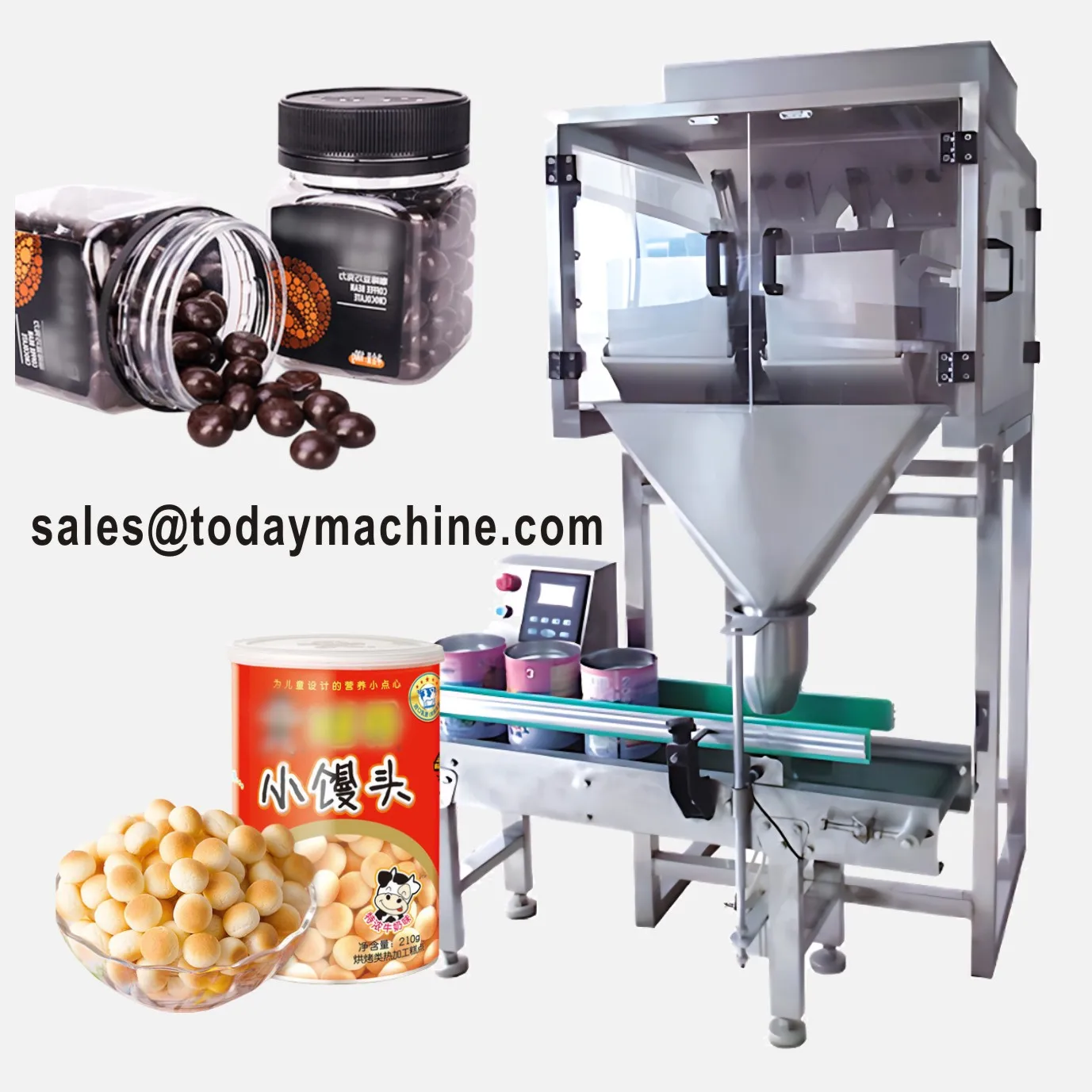 Tabletop Weight Filler Three Tier Vibration Feeder Single Head Linear Weigher Packaging Machine Plastic Wood Machine Step Motor