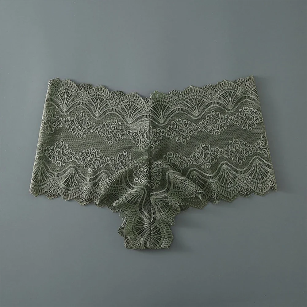 สตรีชุดชั้นในเซ็กซี่ลูกไม้ TBack ไม่มีรอยต่อ HighWaist Breathable Intimates Tatt