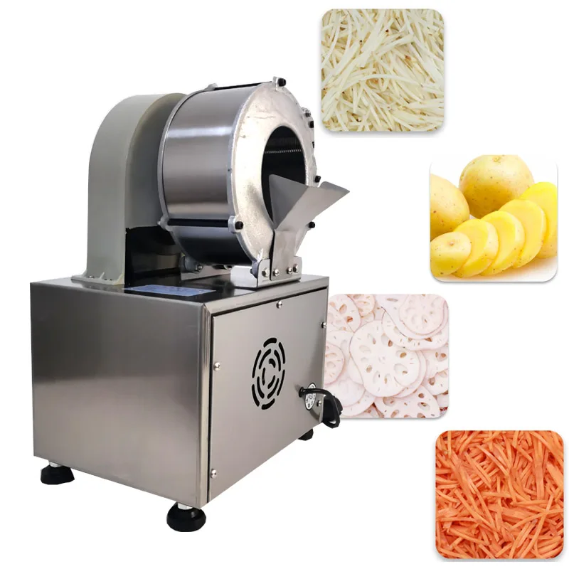 Cabbage Onion Apple Vegetable Shredded Cutter Machine Desktop Potato Chips Slicing Machine