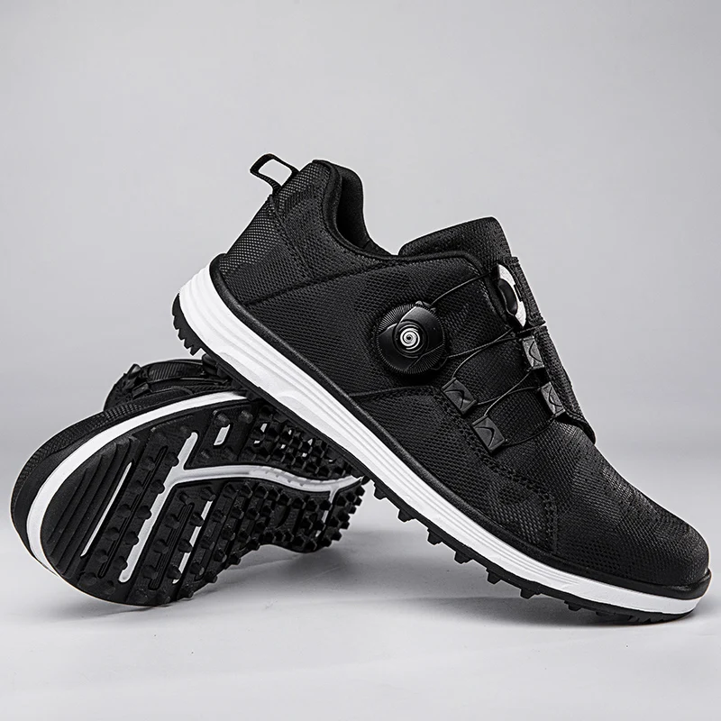 

Новые мужские туфли для гольфа, профессиональные кроссовки для игроков в гольф на открытом воздухе, амортизирующие, размер 36-47