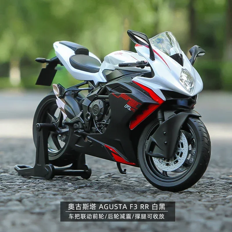 WELLY 1:12 2022 MV Agusta F3 RR High Simulation Alloy Model Adult Collection Decoration Gifts Toys for Boys B940