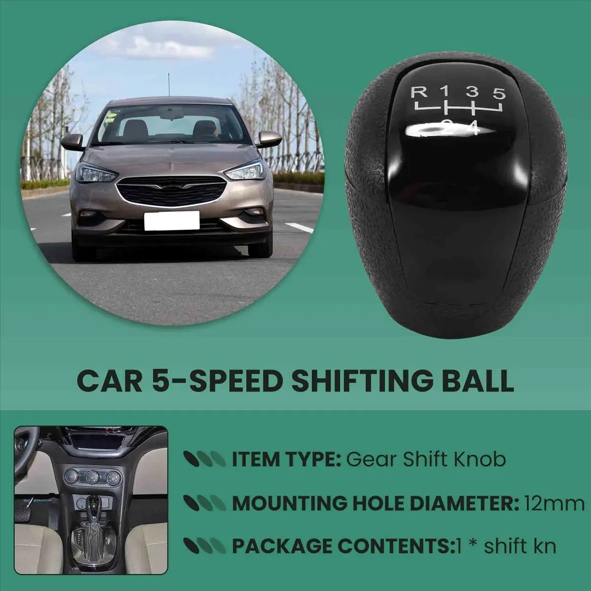 Super Sale 5-Speed MT Gear Shift Knob for Buick Excelle Lacetti Nubira Daewoo 08-12 Shifter Ball Lever Pen POMO for Chevrolet